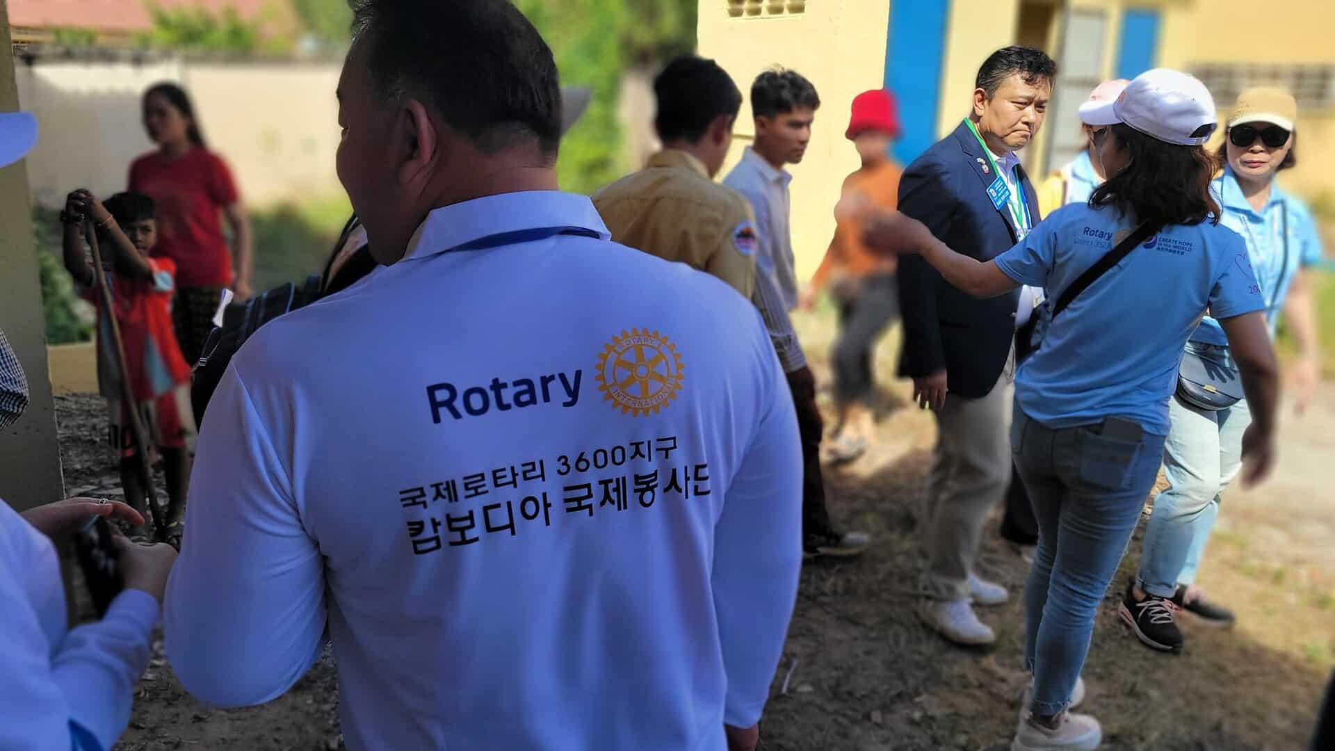 韓國扶輪團體前來觀摩學習台灣義診團執行模式