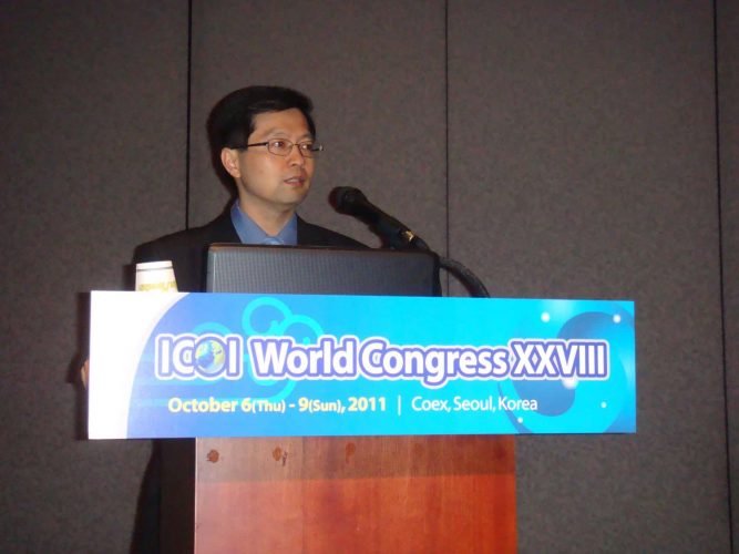 2011-1008-國際口腔植體學院ICOI世界年會講師-柏登牙醫專業學術感謝狀